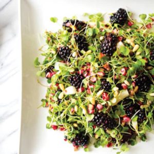 Fresh and Fruity Microgreen Salad